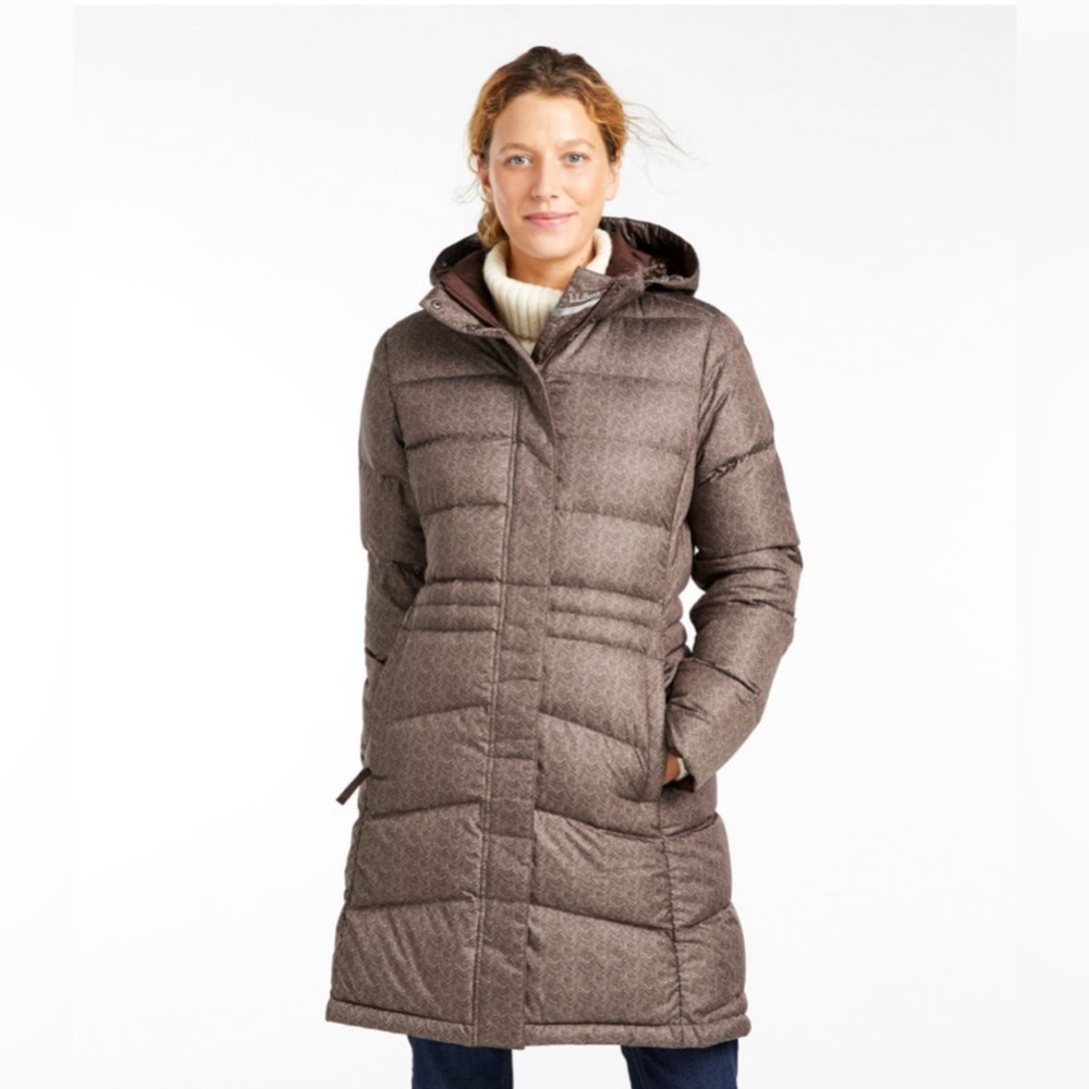 L.L. Bean Warm Core Down Coat Top✨